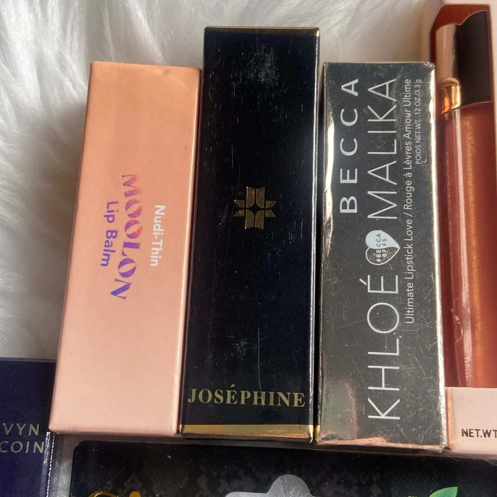Lipstick Lipgloss Makeup Bundle; Kevyn Aucoin Sephora NYX Becca & More